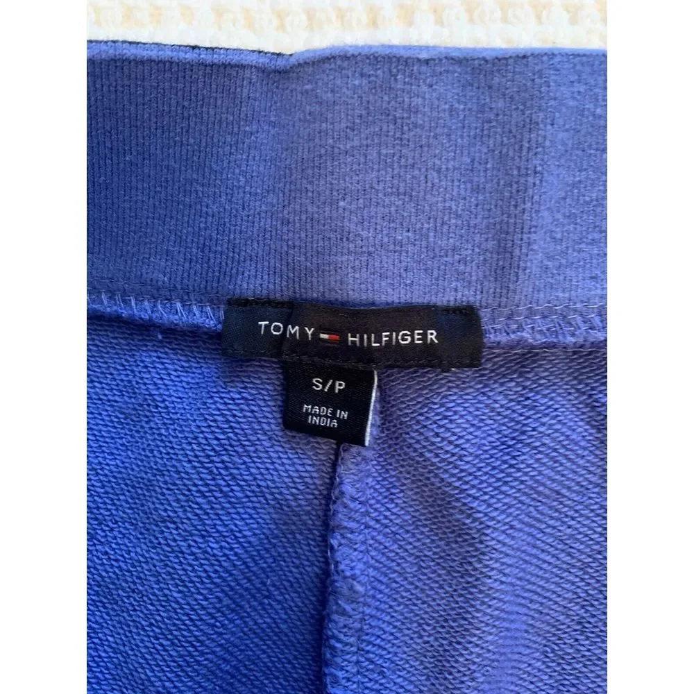 Tommy Hilfiger Shorts Women Blue Hyacinth High Waisted Small‎
